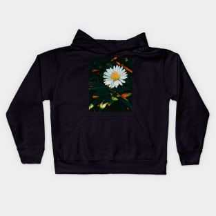 Tiny Daisy - Burnt Orange Kids Hoodie